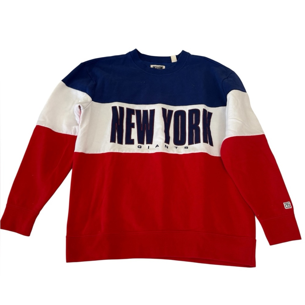 Small New York Giants Tailgate Crew Neck Sweatshirt
